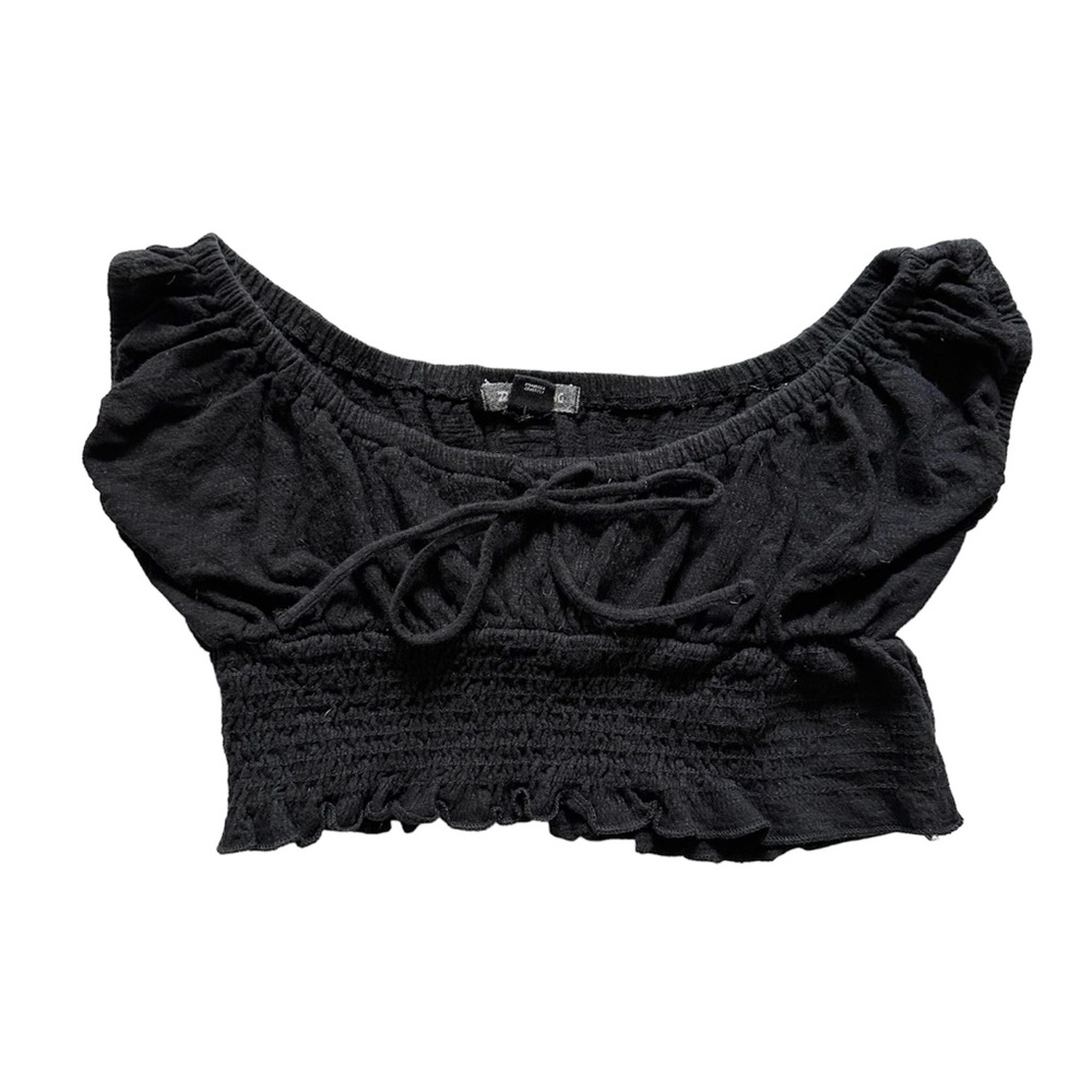 Billabong Tie Crop Top Black Size‎ S